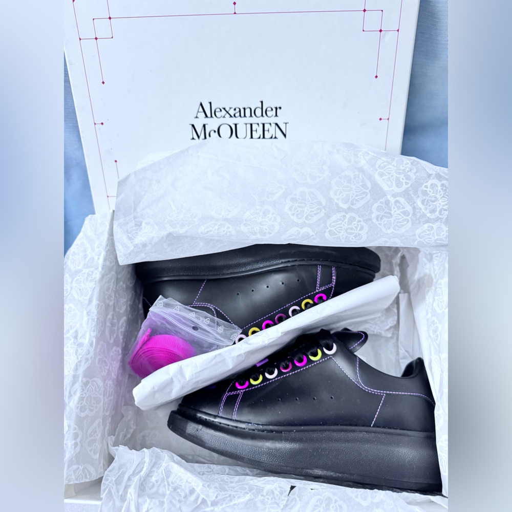 Alexander McQueen Black Sneakers Alexander 36